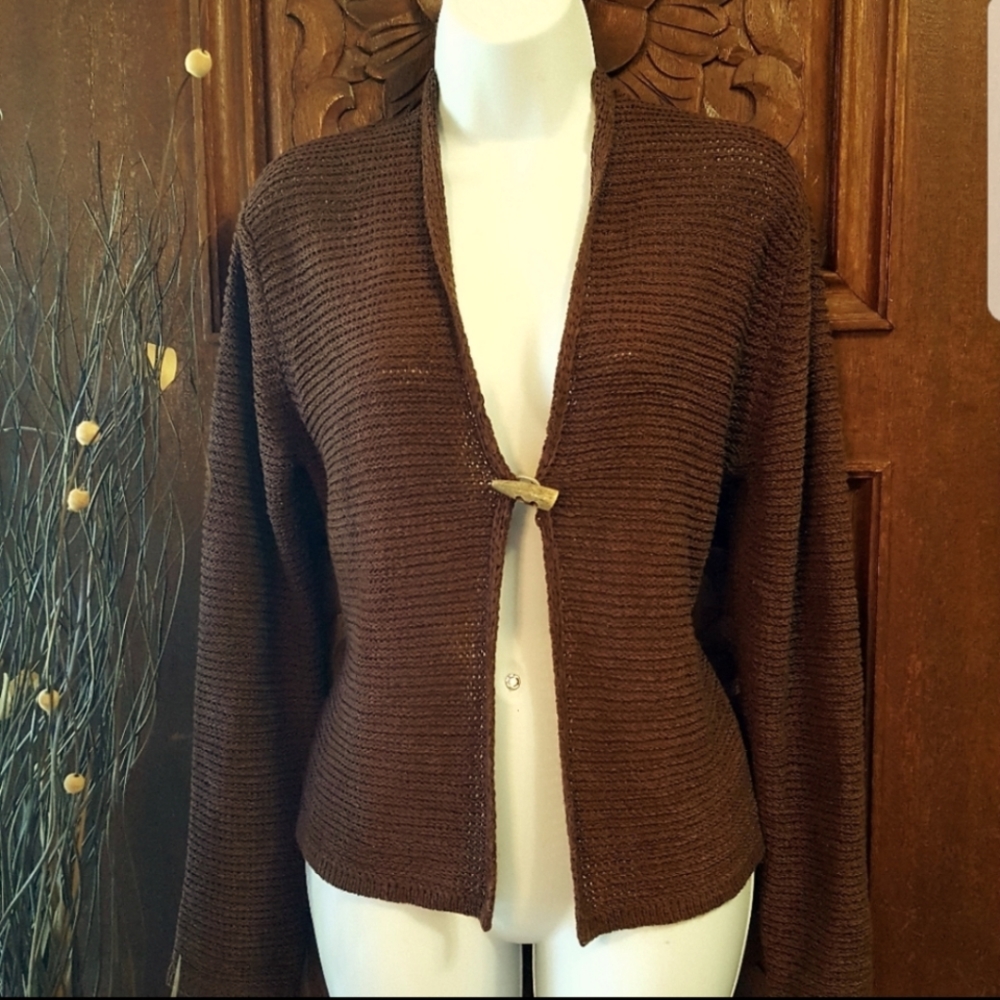 August Silk Cardigan
